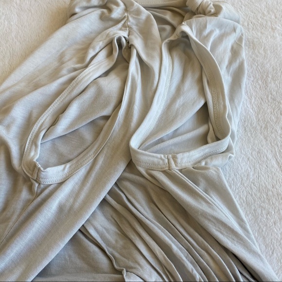 CLU Los Angles Drape Twist T-shirt Dress | L - Picture 10 of 14